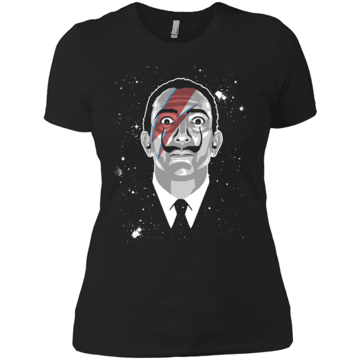 T-Shirts Black / X-Small Dali Stardust Women's Premium T-Shirt
