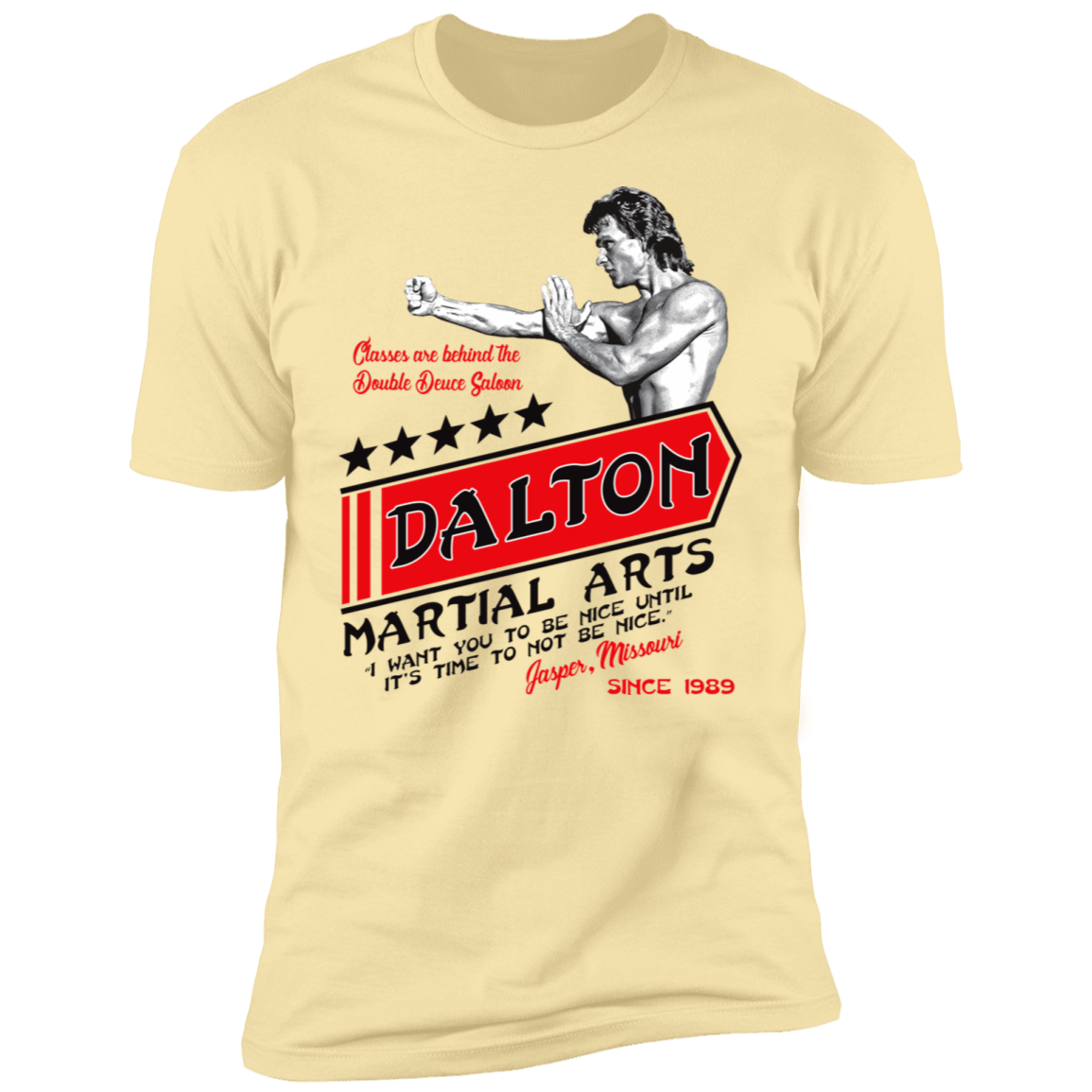 T-Shirts Banana Cream / S Dalton Martial Arts Men's Premium T-Shirt