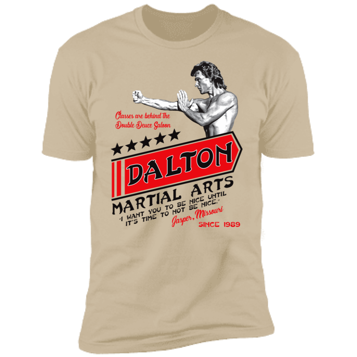 T-Shirts Sand / S Dalton Martial Arts Men's Premium T-Shirt