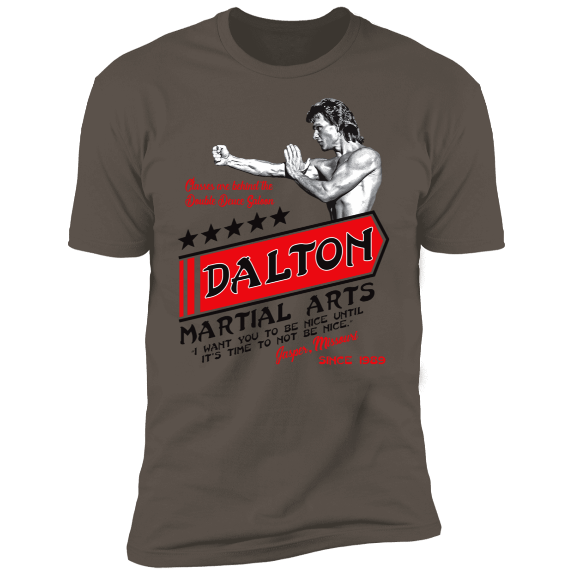 T-Shirts Warm Grey / S Dalton Martial Arts Men's Premium T-Shirt