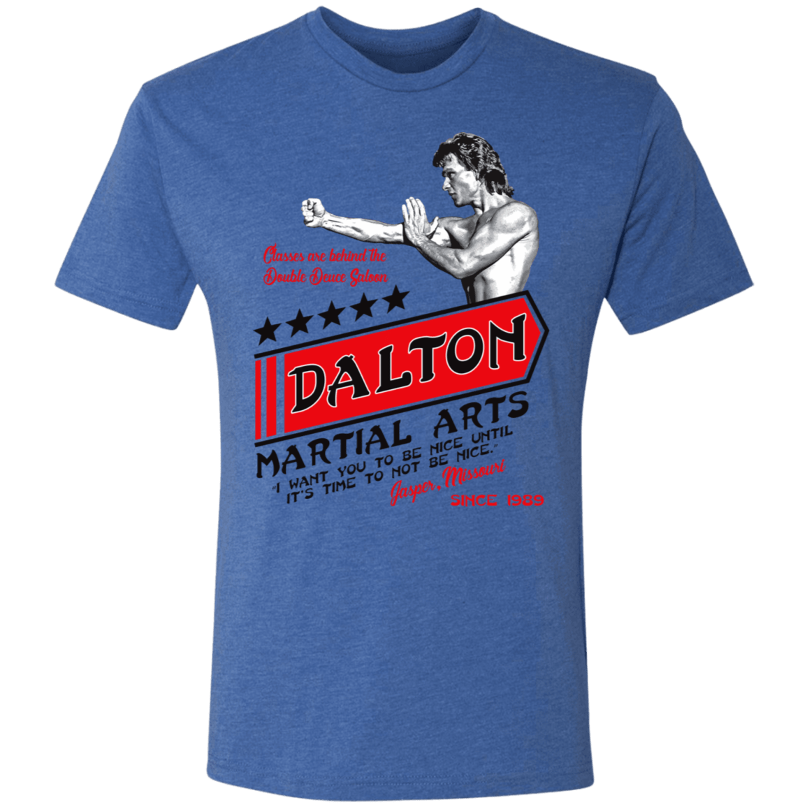 T-Shirts Vintage Royal / S Dalton Martial Arts Men's Triblend T-Shirt