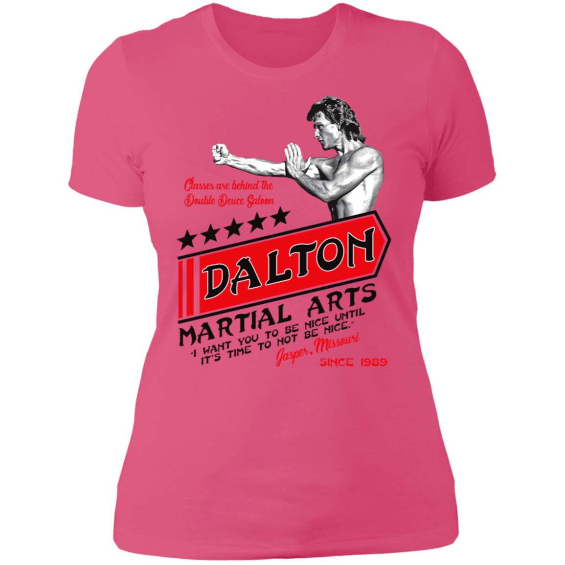 T-Shirts Hot Pink / S Dalton Martial Arts Women's Premium T-Shirt