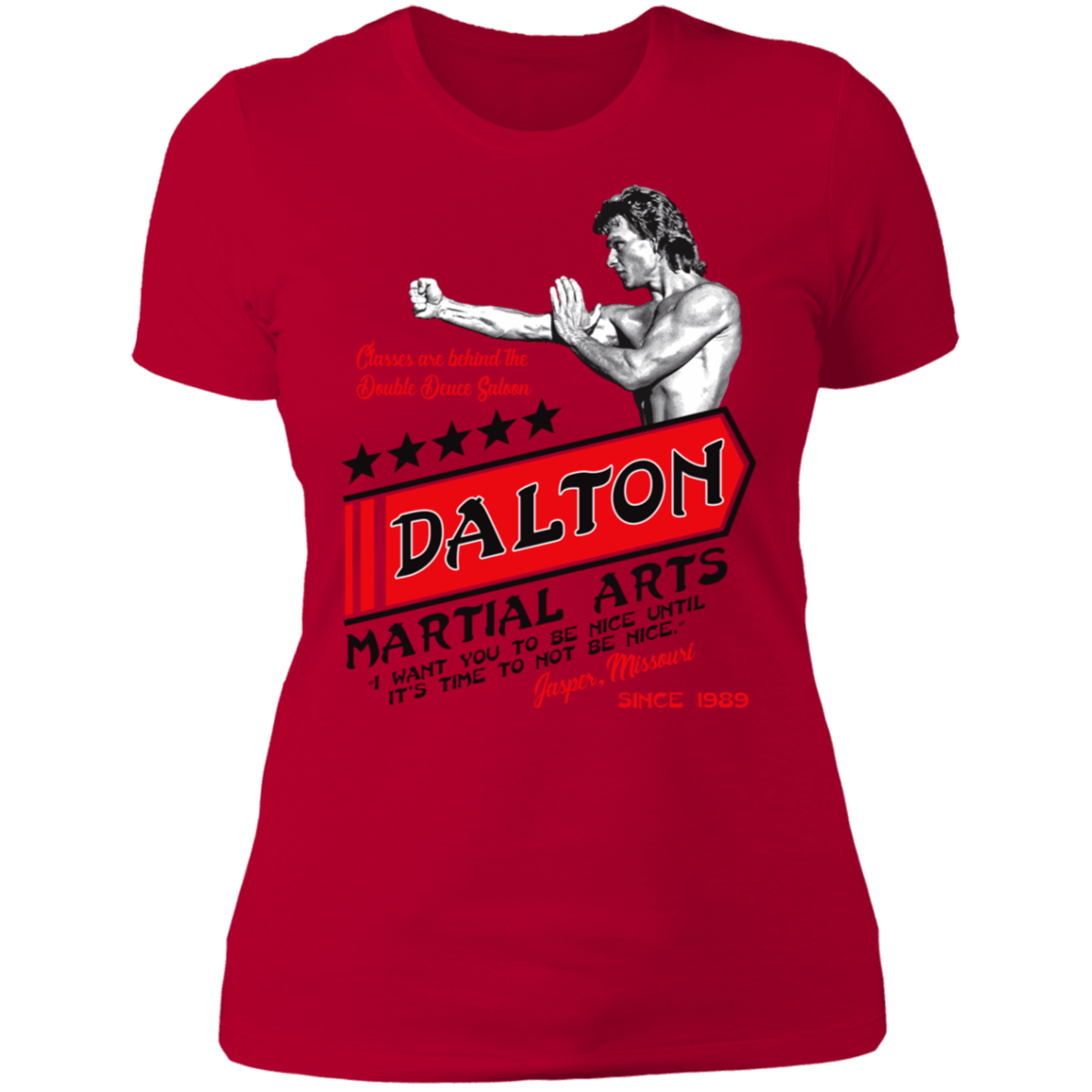 T-Shirts Red / S Dalton Martial Arts Women's Premium T-Shirt