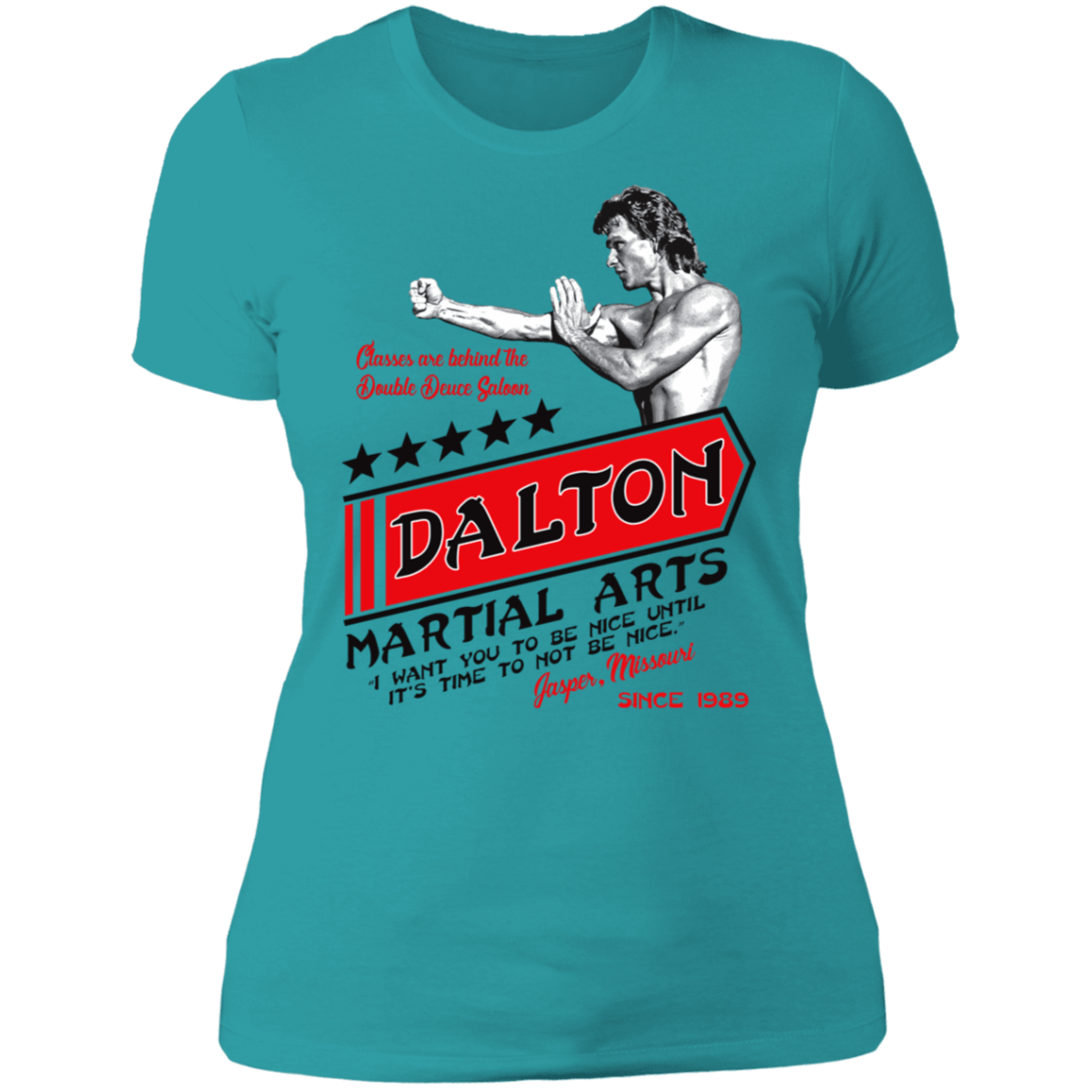 T-Shirts Tahiti Blue / S Dalton Martial Arts Women's Premium T-Shirt