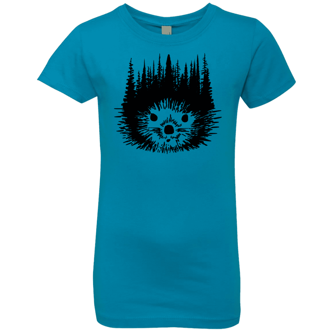 T-Shirts Turquoise / YXS Dam Beaver Girls Premium T-Shirt