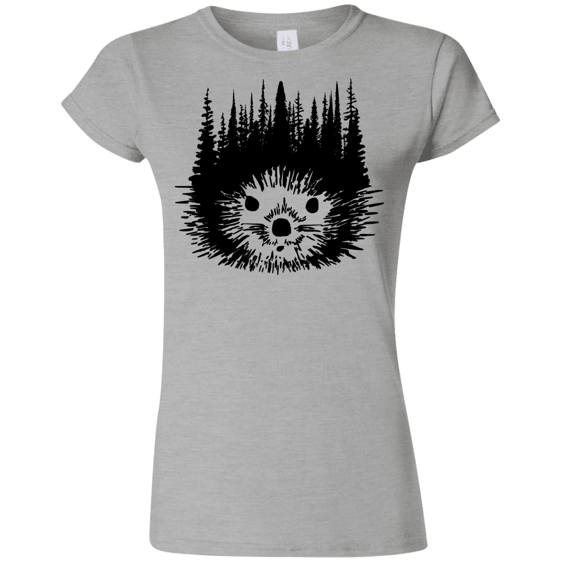 T-Shirts Sport Grey / S Dam Beaver Junior Slimmer-Fit T-Shirt