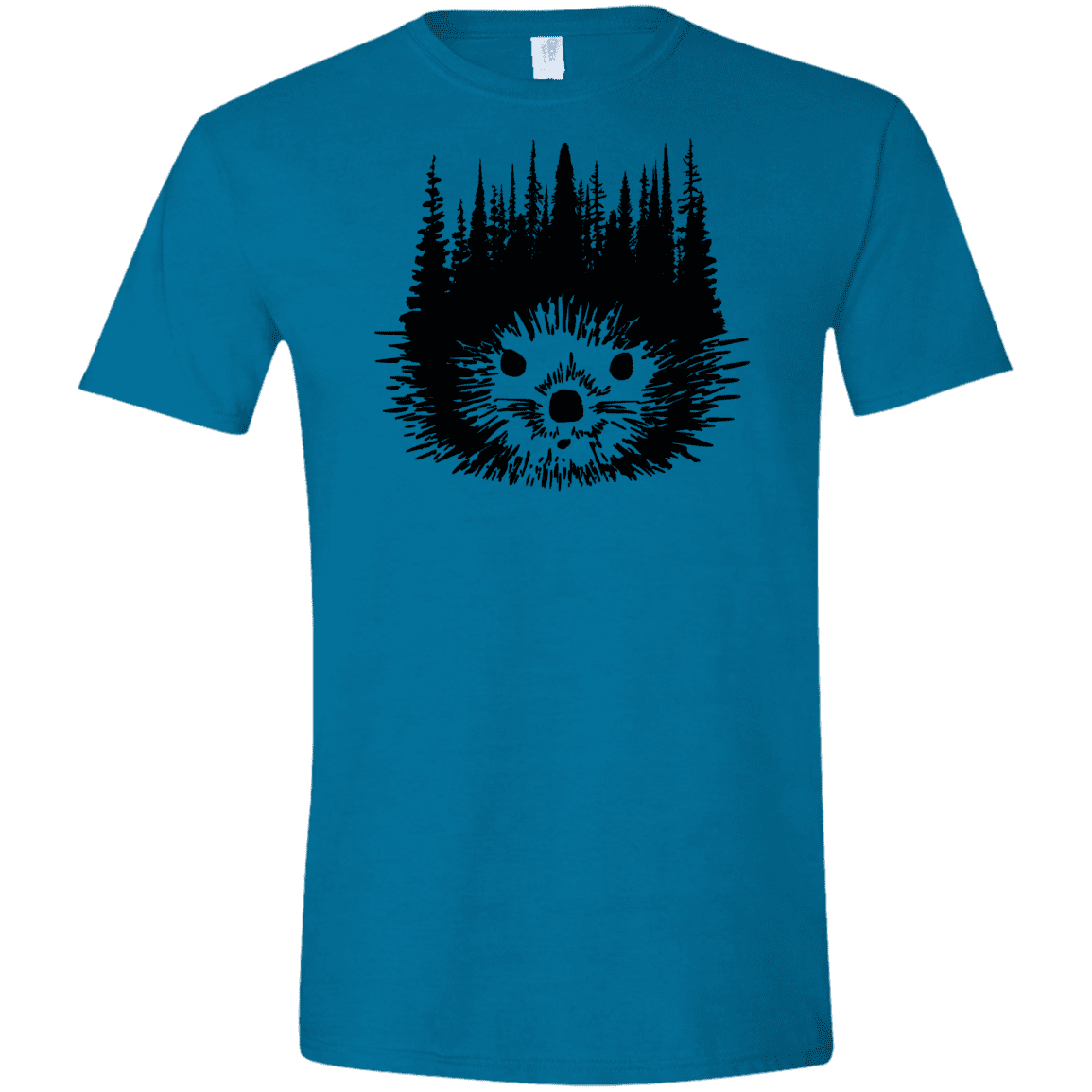 T-Shirts Antique Sapphire / S Dam Beaver Men's Semi-Fitted Softstyle