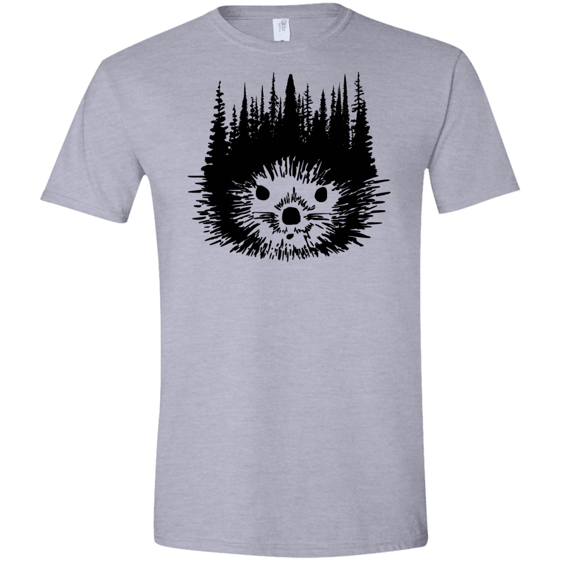 T-Shirts Sport Grey / X-Small Dam Beaver Men's Semi-Fitted Softstyle