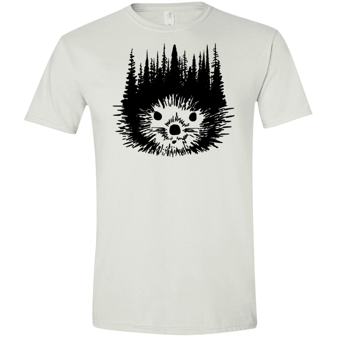 T-Shirts White / X-Small Dam Beaver Men's Semi-Fitted Softstyle