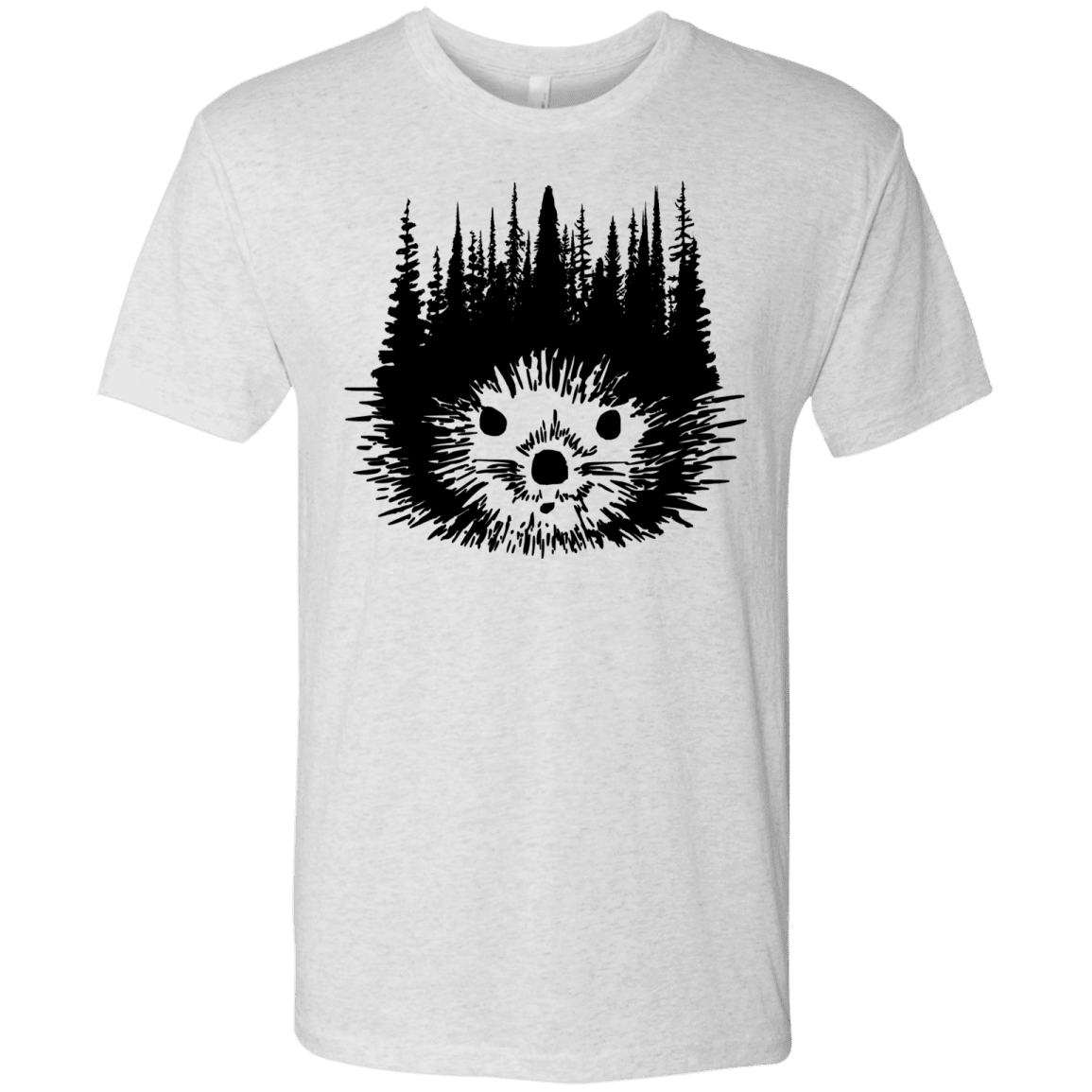 T-Shirts Heather White / S Dam Beaver Men's Triblend T-Shirt