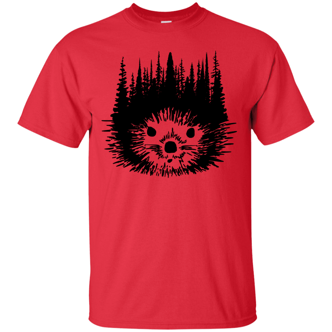 T-Shirts Red / S Dam Beaver T-Shirt