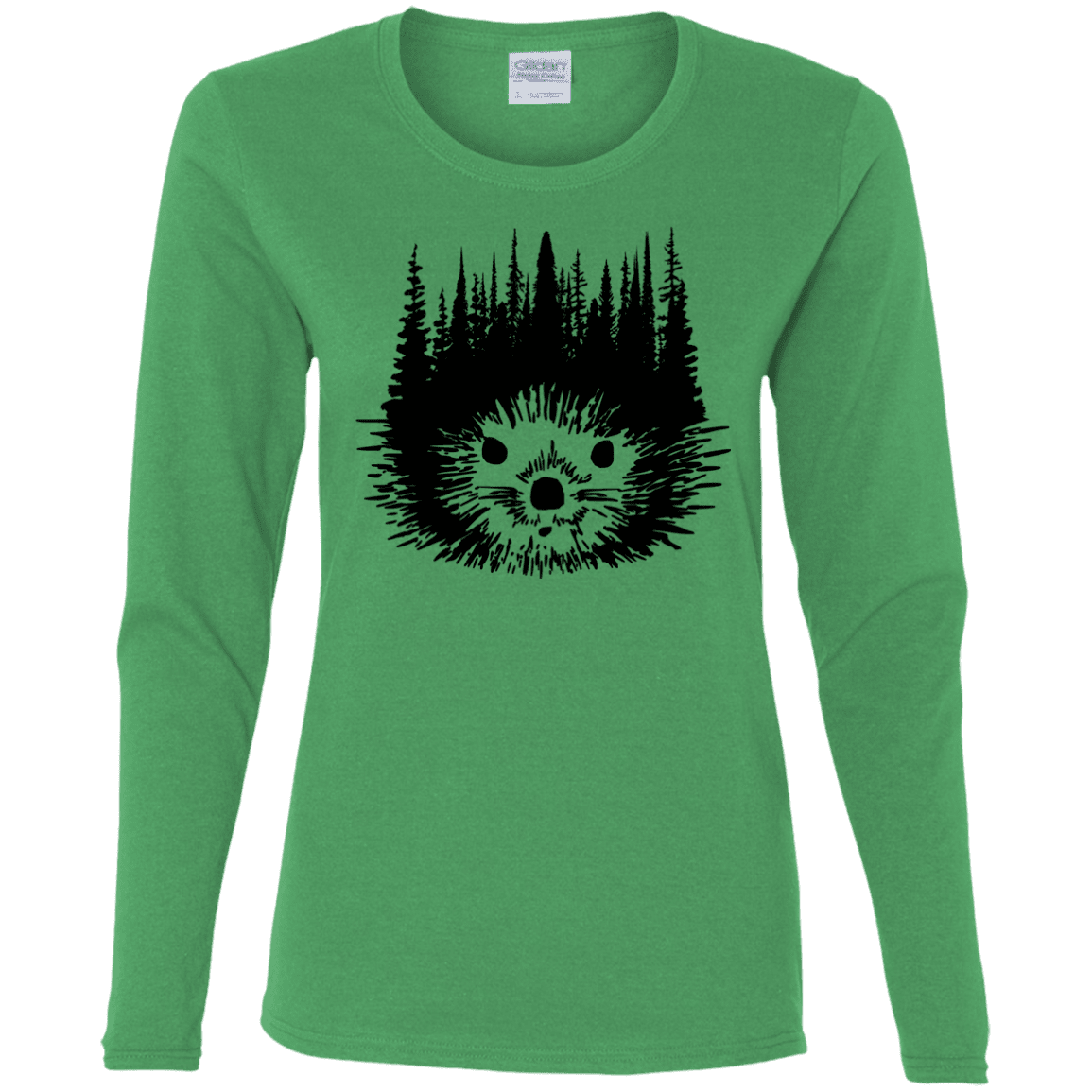 T-Shirts Irish Green / S Dam Beaver Women's Long Sleeve T-Shirt
