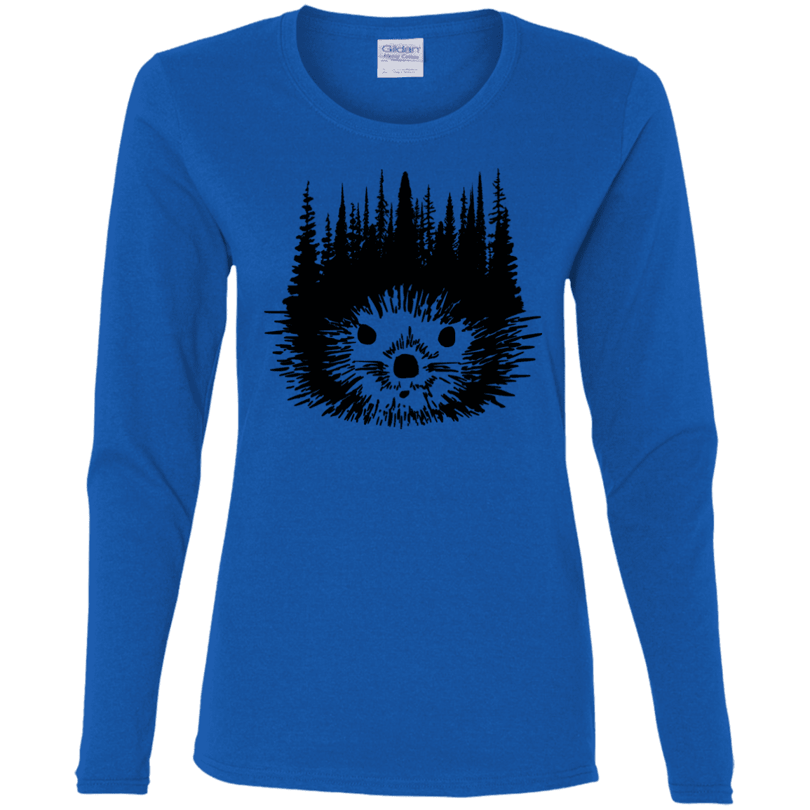 T-Shirts Royal / S Dam Beaver Women's Long Sleeve T-Shirt