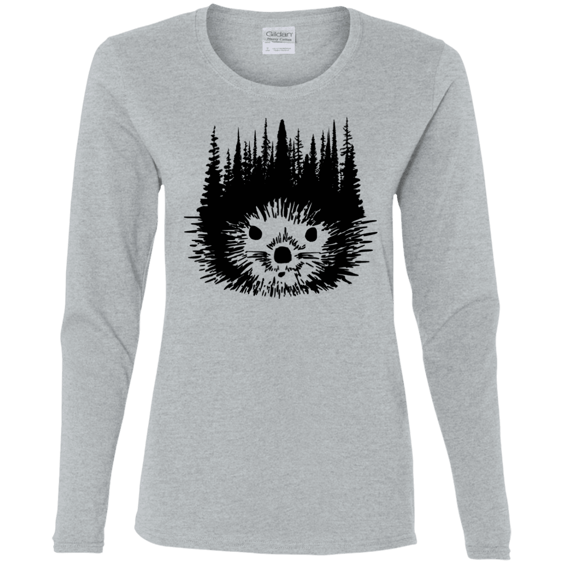 T-Shirts Sport Grey / S Dam Beaver Women's Long Sleeve T-Shirt