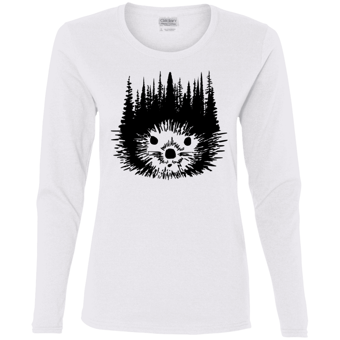 T-Shirts White / S Dam Beaver Women's Long Sleeve T-Shirt