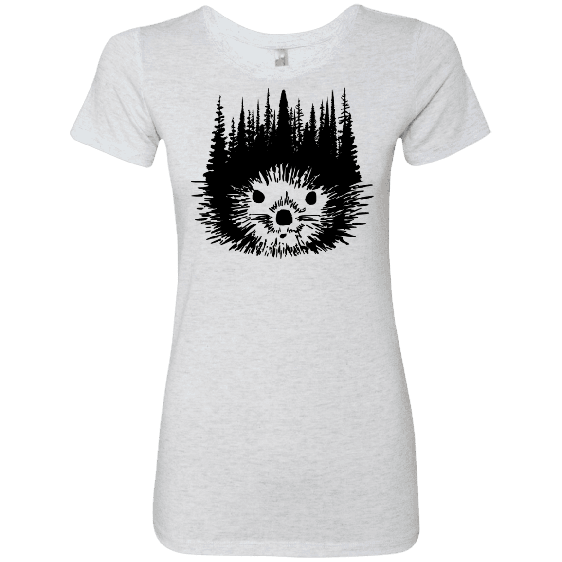 T-Shirts Heather White / S Dam Beaver Women's Triblend T-Shirt