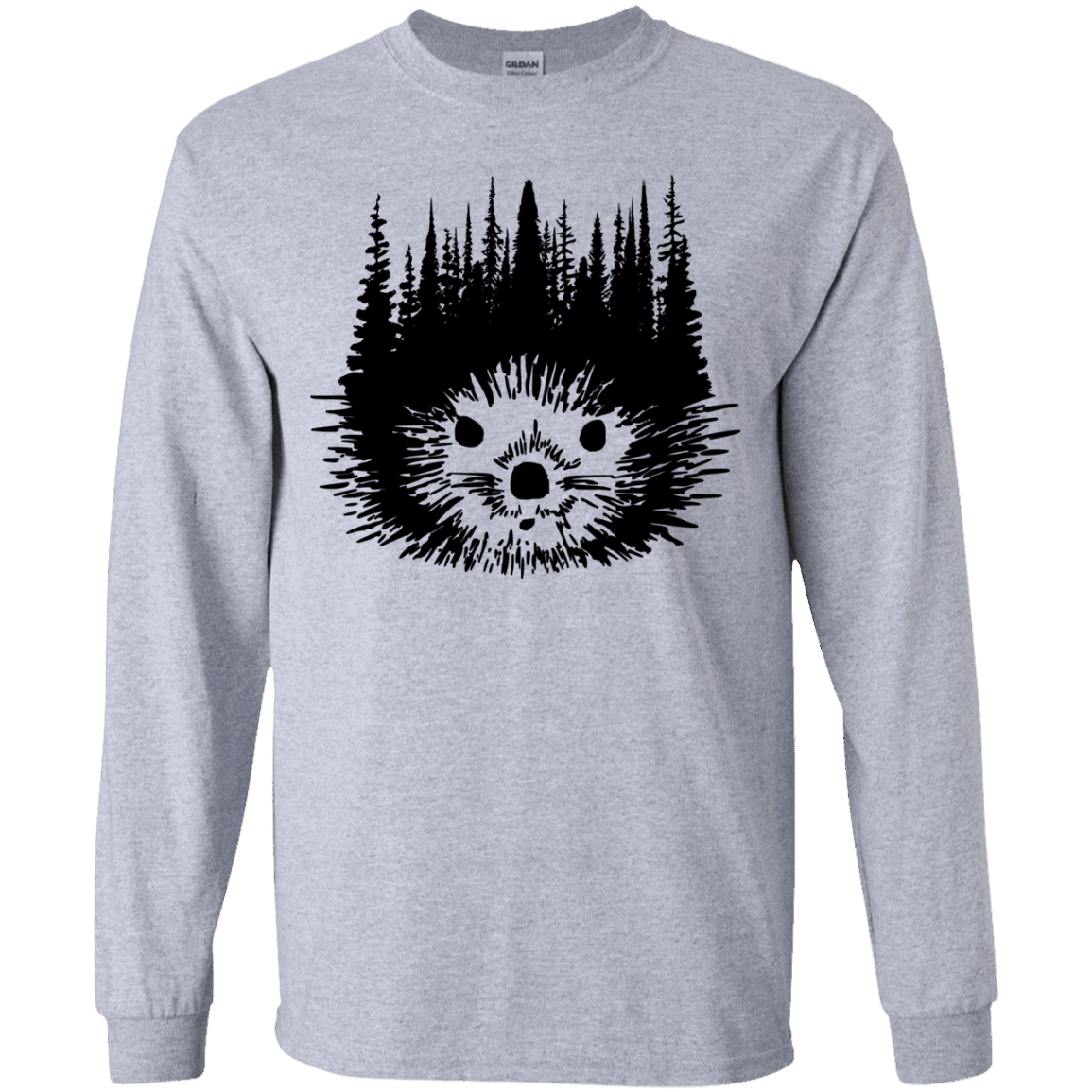 T-Shirts Sport Grey / YS Dam Beaver Youth Long Sleeve T-Shirt