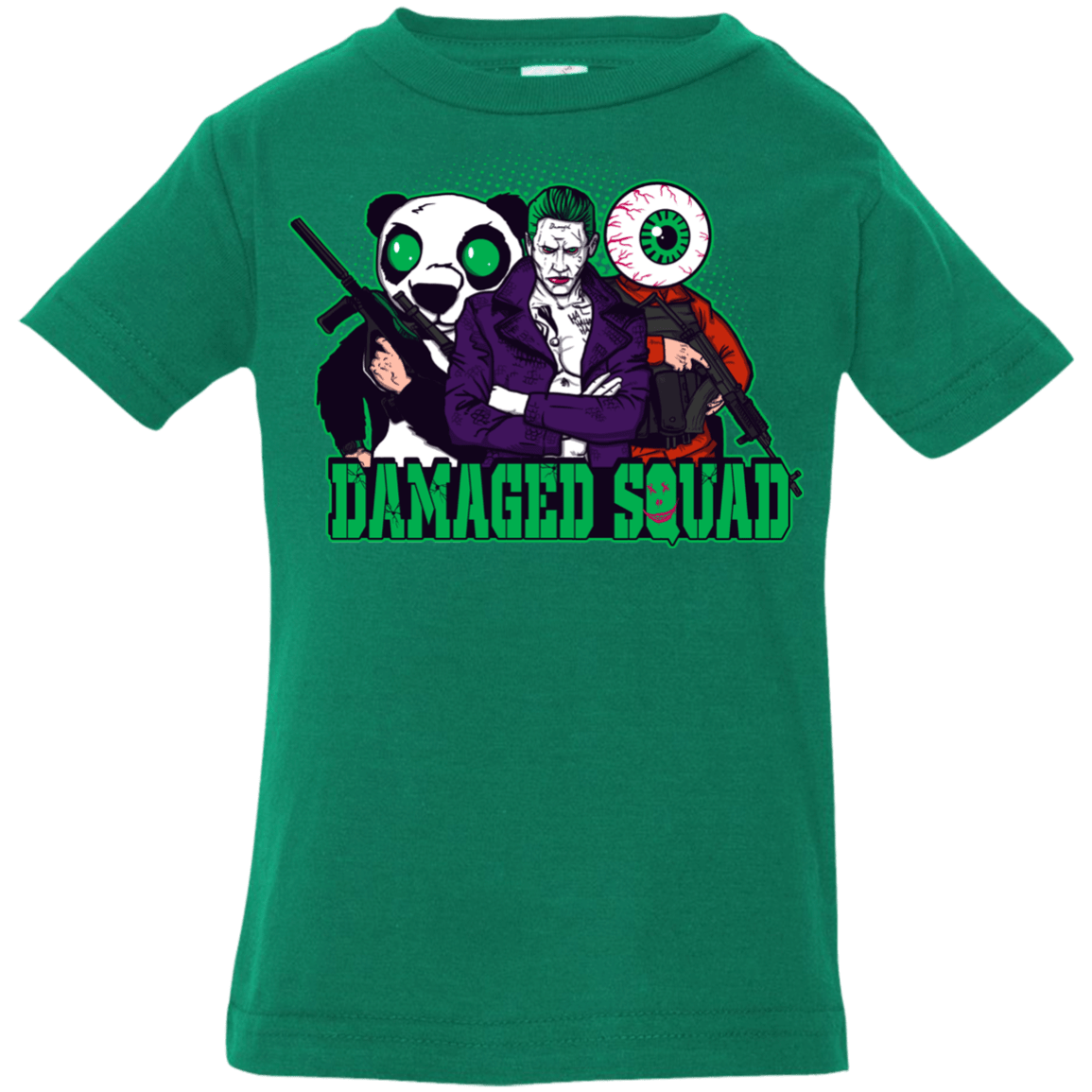 T-Shirts Kelly / 6 Months Damaged Squad Infant PremiumT-Shirt