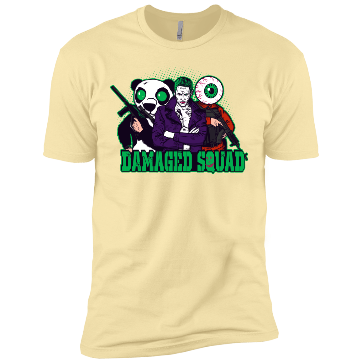 T-Shirts Banana Cream / X-Small Damaged Squad Men's Premium T-Shirt
