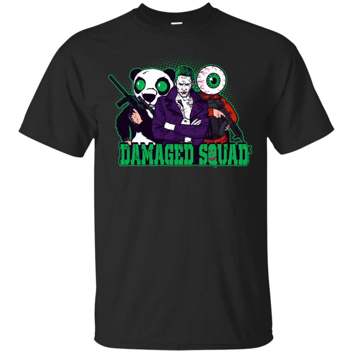 T-Shirts Black / Small Damaged Squad T-Shirt