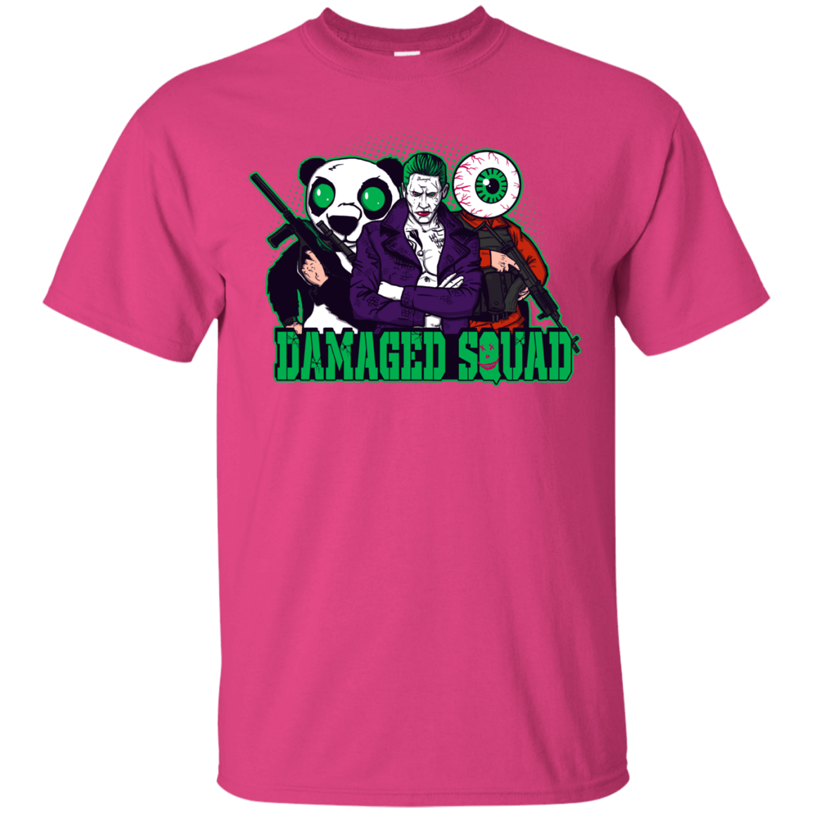 T-Shirts Heliconia / Small Damaged Squad T-Shirt