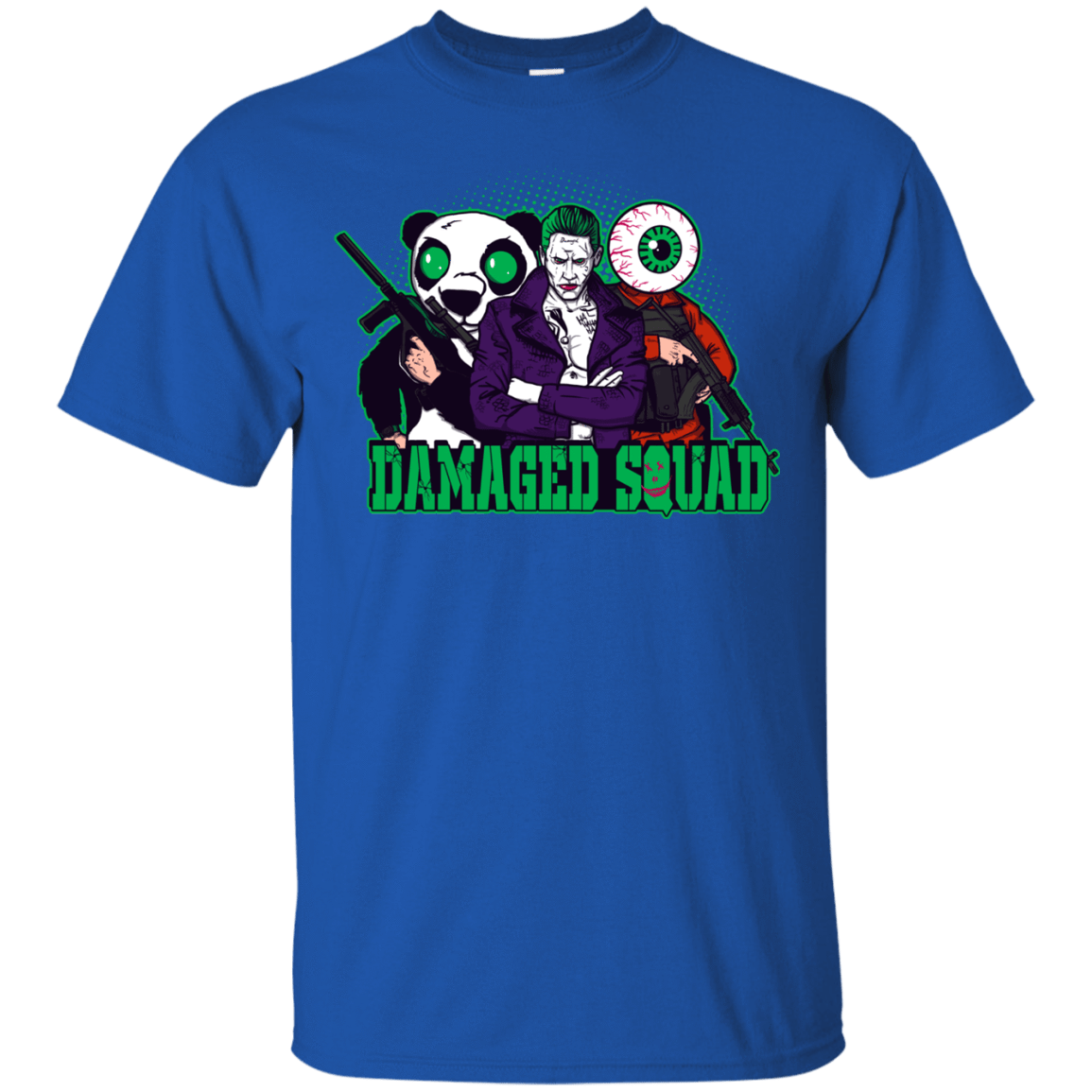 T-Shirts Royal / Small Damaged Squad T-Shirt