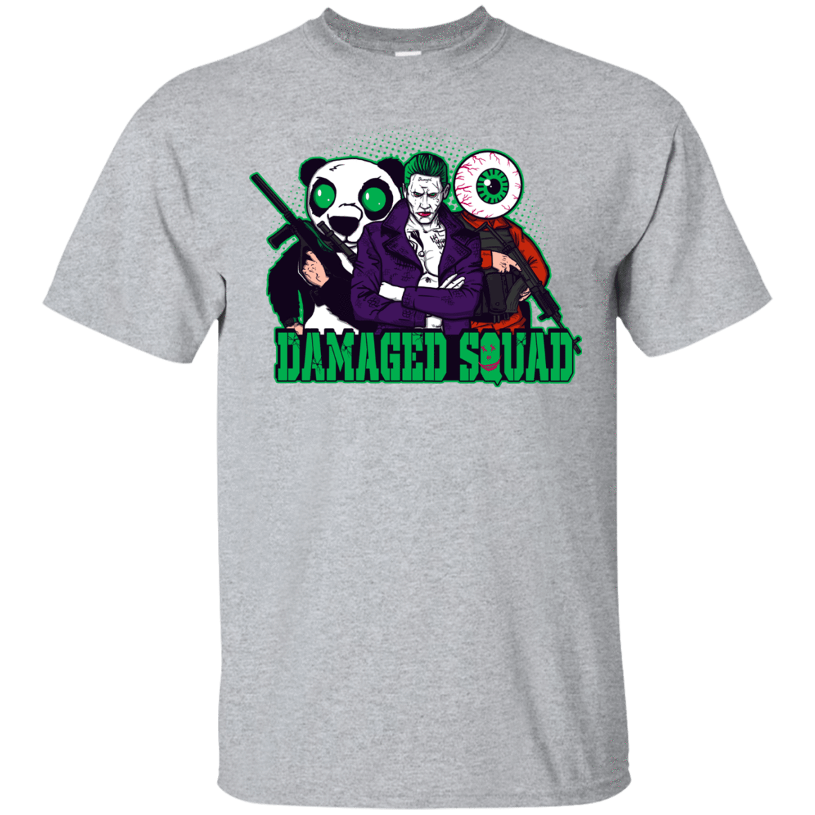 T-Shirts Sport Grey / Small Damaged Squad T-Shirt