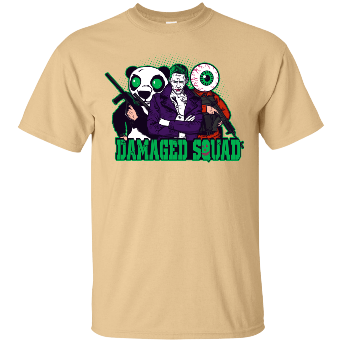 T-Shirts Vegas Gold / Small Damaged Squad T-Shirt