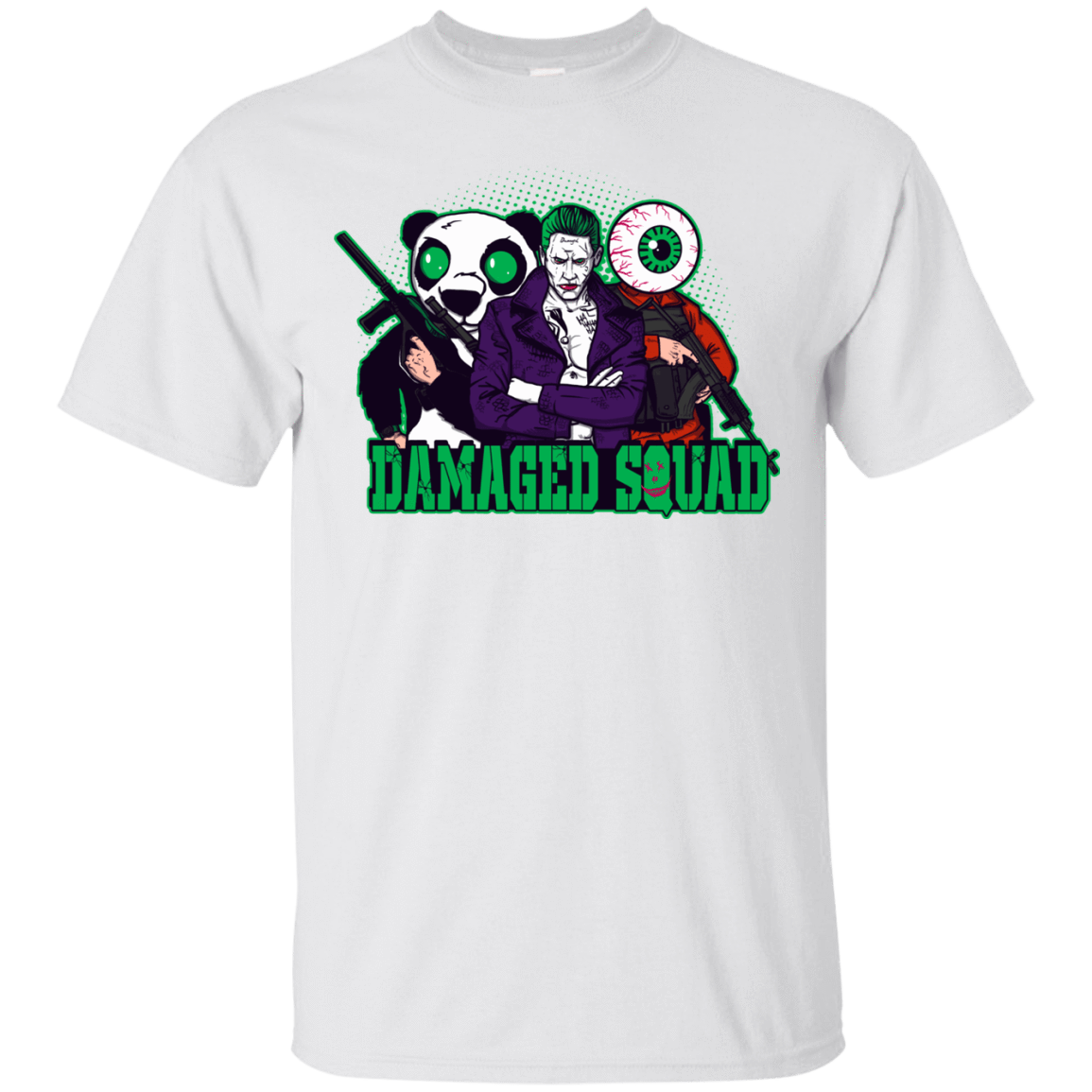 T-Shirts White / Small Damaged Squad T-Shirt