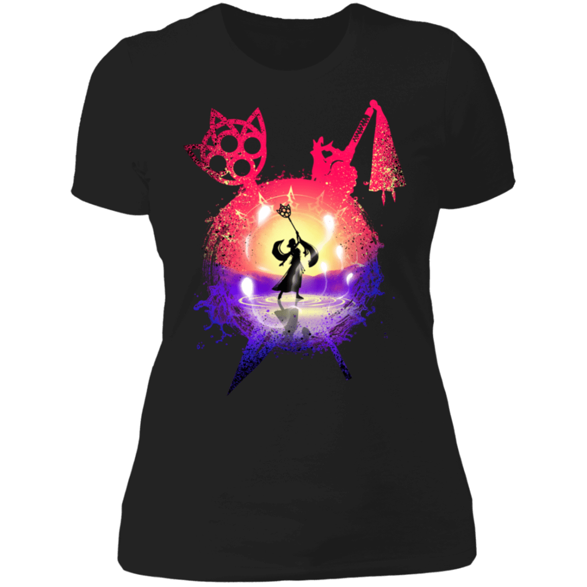 T-Shirts Black / X-Small Dance of the Summoner Women's Premium T-Shirt