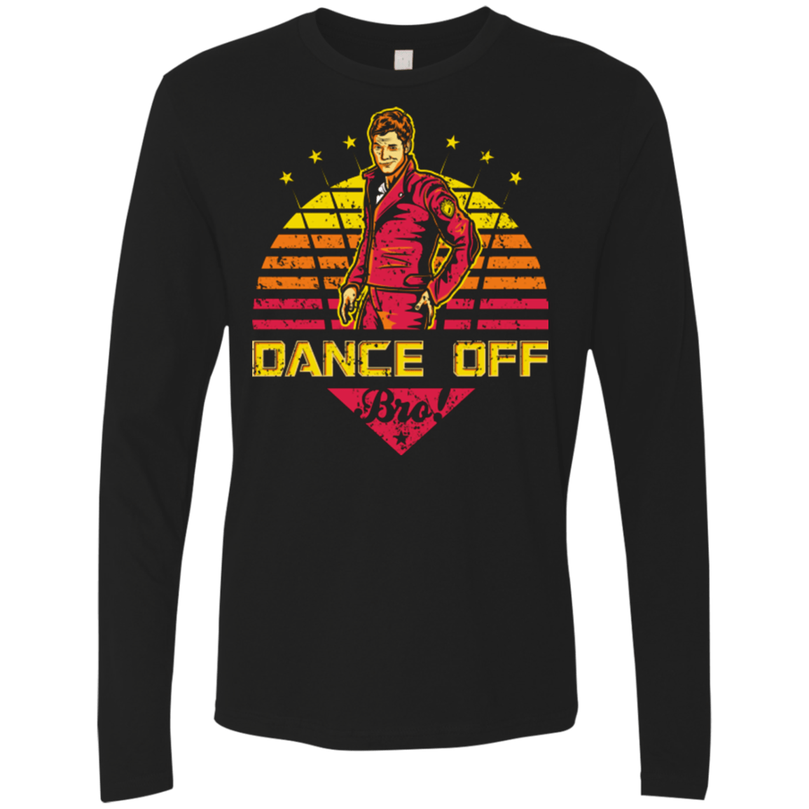 T-Shirts Black / Small Dance Off Bro Men's Premium Long Sleeve