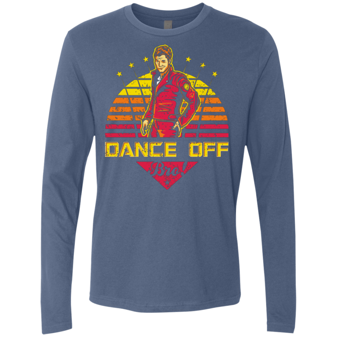 T-Shirts Indigo / Small Dance Off Bro Men's Premium Long Sleeve