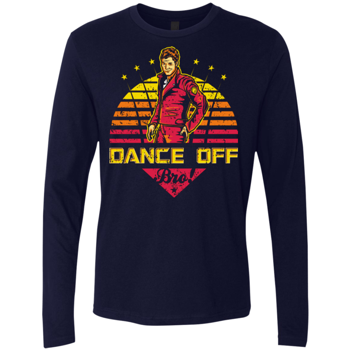 T-Shirts Midnight Navy / Small Dance Off Bro Men's Premium Long Sleeve