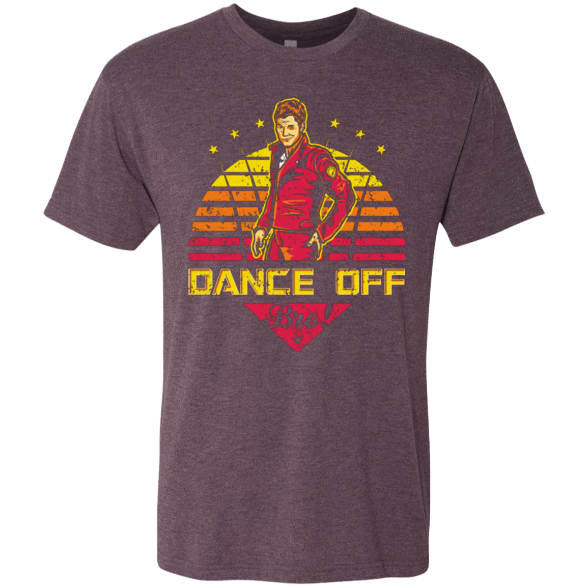 T-Shirts Vintage Purple / Small Dance Off Bro Men's Triblend T-Shirt