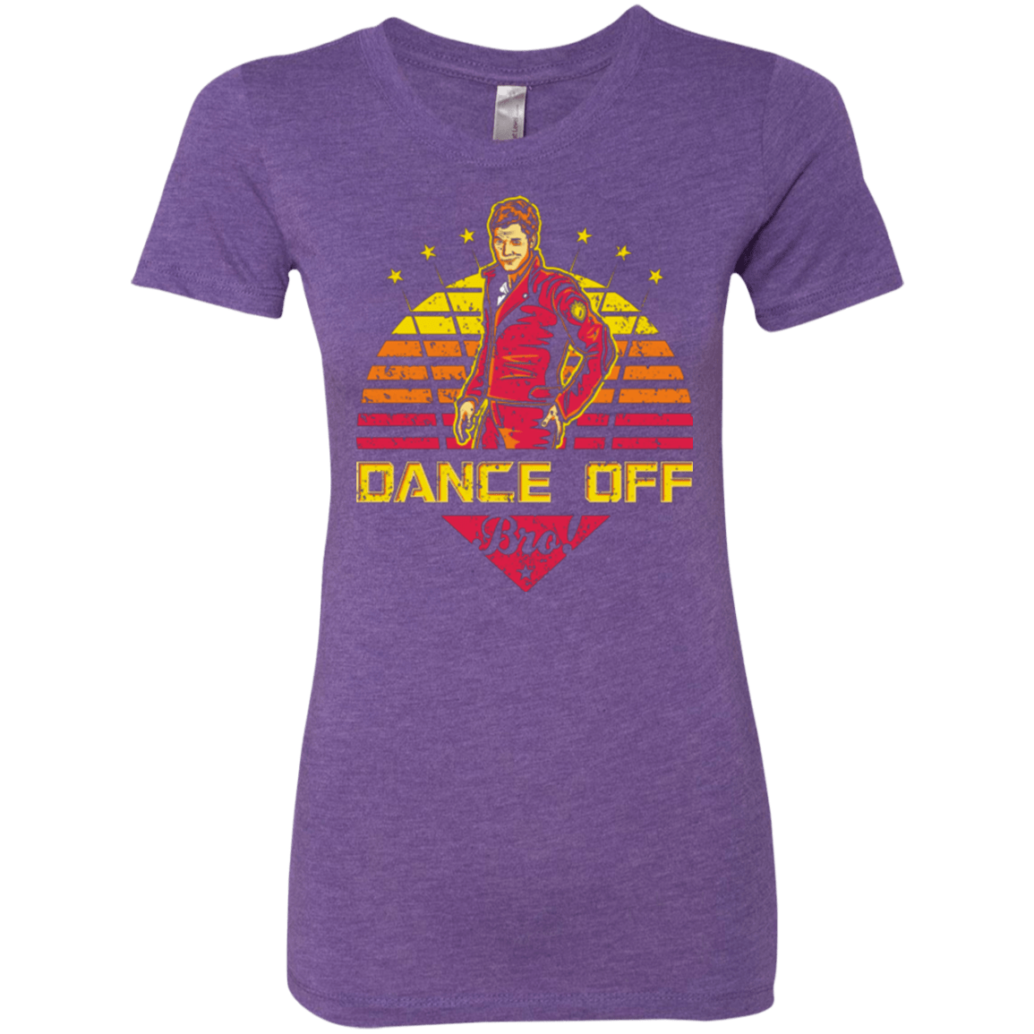 T-Shirts Purple Rush / Small Dance Off Bro Women's Triblend T-Shirt