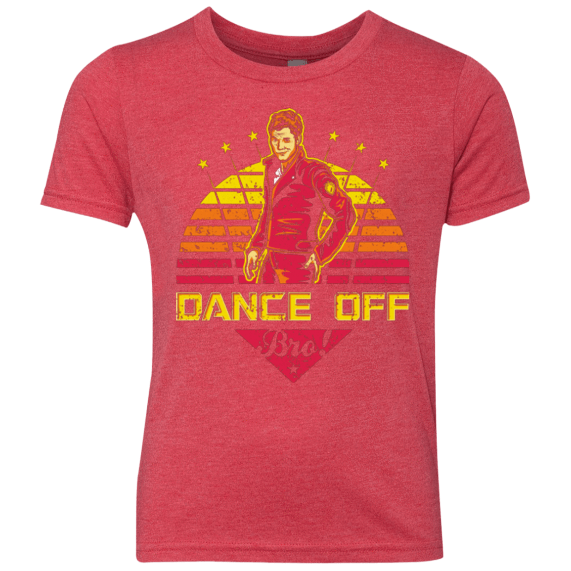 T-Shirts Vintage Red / YXS Dance Off Bro Youth Triblend T-Shirt