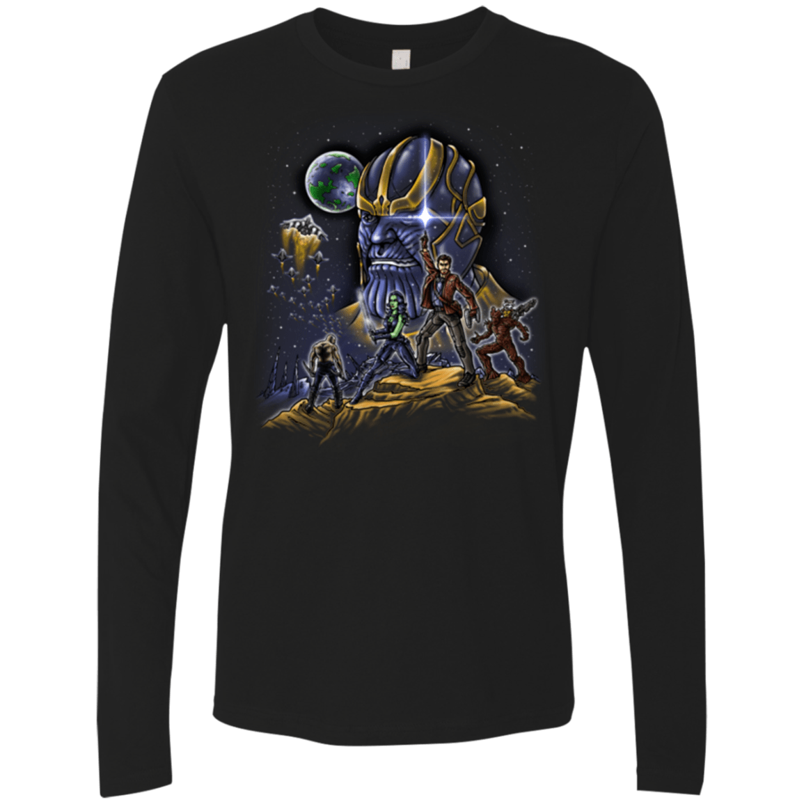 T-Shirts Black / Small Dance Wars Men's Premium Long Sleeve