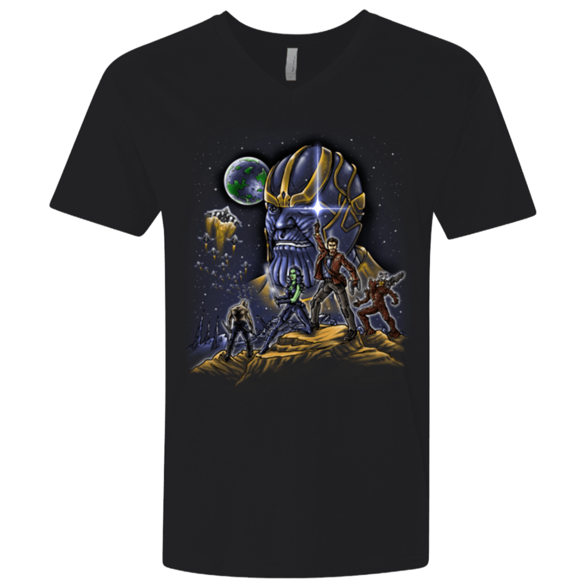 T-Shirts Black / X-Small Dance Wars Men's Premium V-Neck