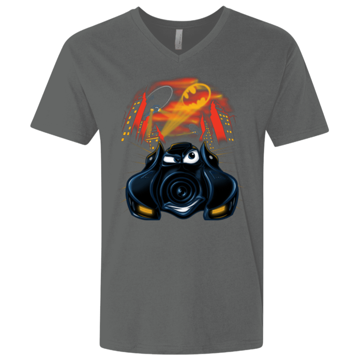 T-Shirts Heavy Metal / X-Small Dance With The Devil Men's Premium V-Neck