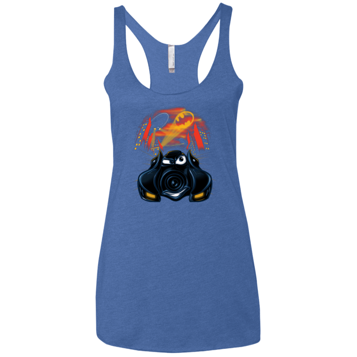 T-Shirts Vintage Royal / X-Small Dance With The Devil Women's Triblend Racerback Tank