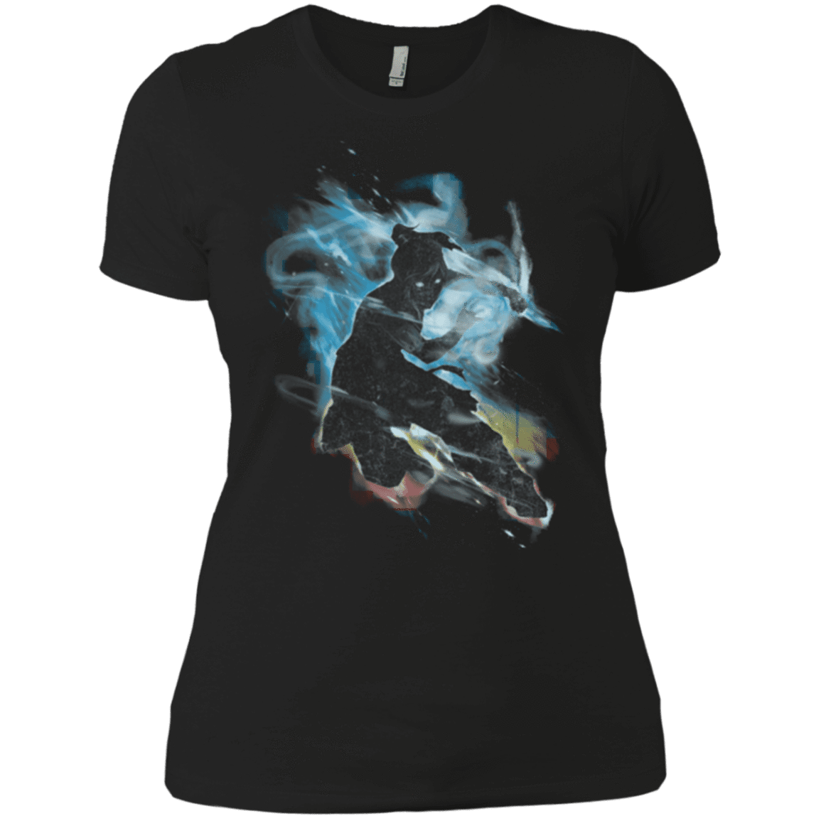 T-Shirts Black / X-Small Dancing With Elements Korra Women's Premium T-Shirt