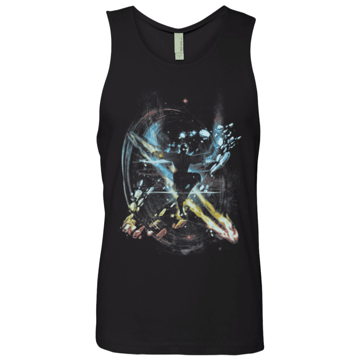 T-Shirts Black / Small Dancing with Elements Men's Premium Tank Top