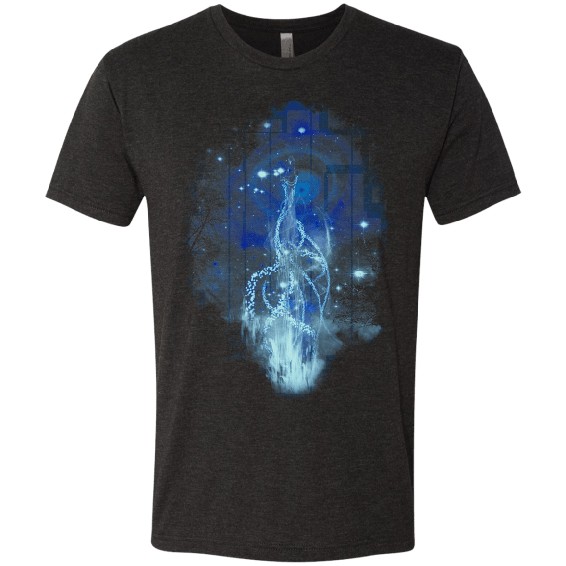 T-Shirts Vintage Black / S Dancing with Fireflies Men's Triblend T-Shirt