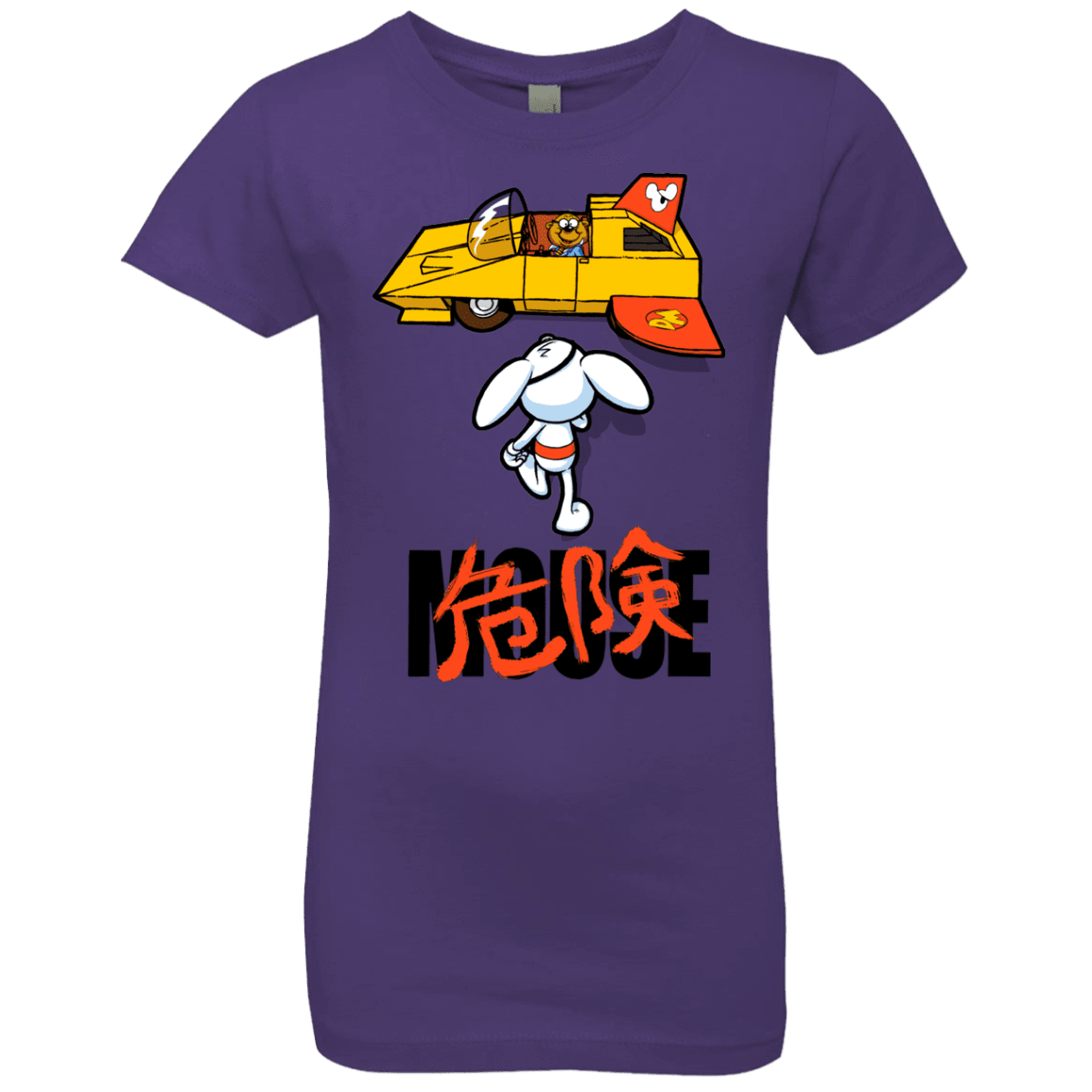T-Shirts Purple Rush / YXS Danger Akira Mouse Girls Premium T-Shirt