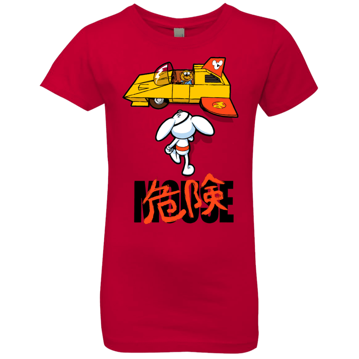 T-Shirts Red / YXS Danger Akira Mouse Girls Premium T-Shirt