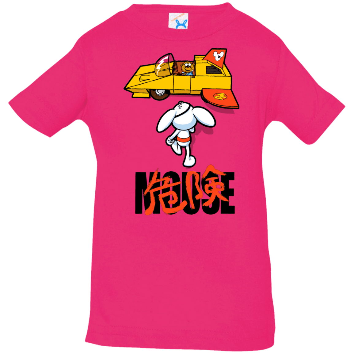 T-Shirts Hot Pink / 6 Months Danger Akira Mouse Infant Premium T-Shirt