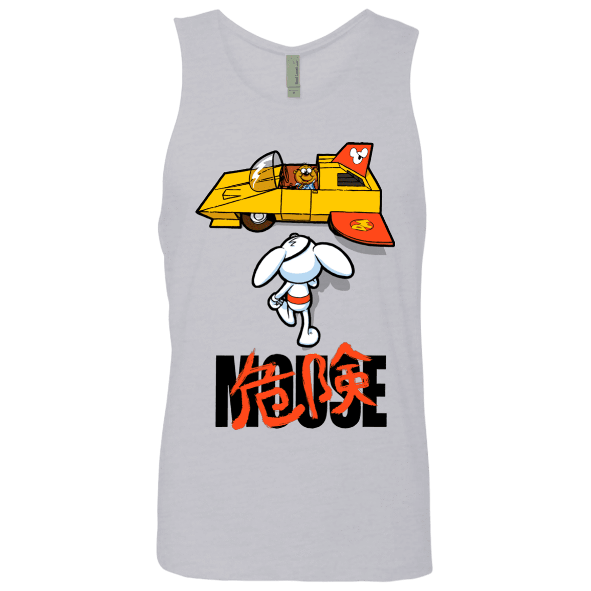 T-Shirts Heather Grey / Small Danger Akira Mouse Men's Premium Tank Top