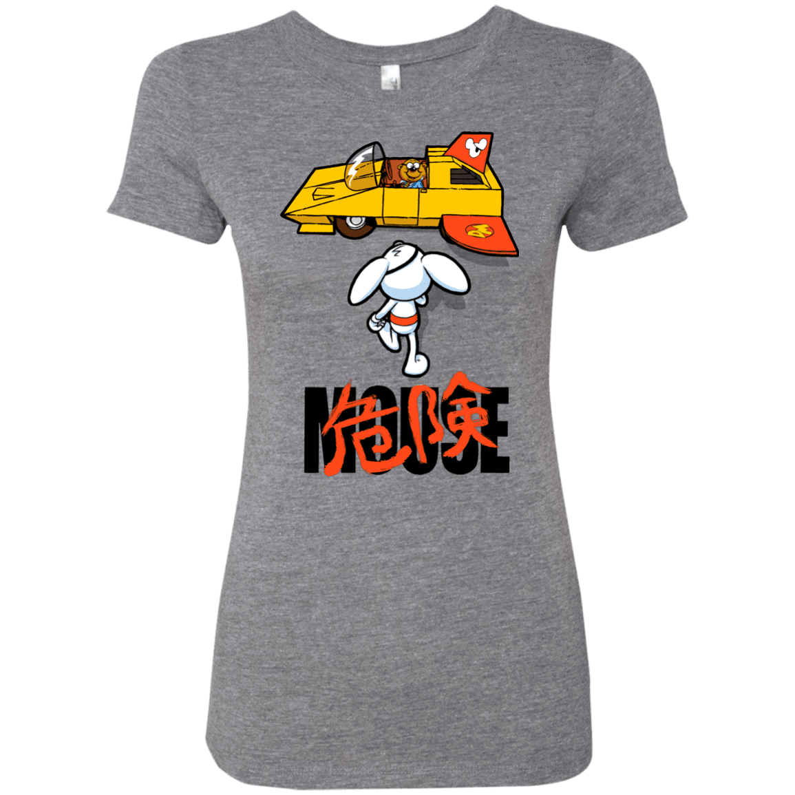 T-Shirts Premium Heather / Small Danger Akira Mouse Women's Triblend T-Shirt