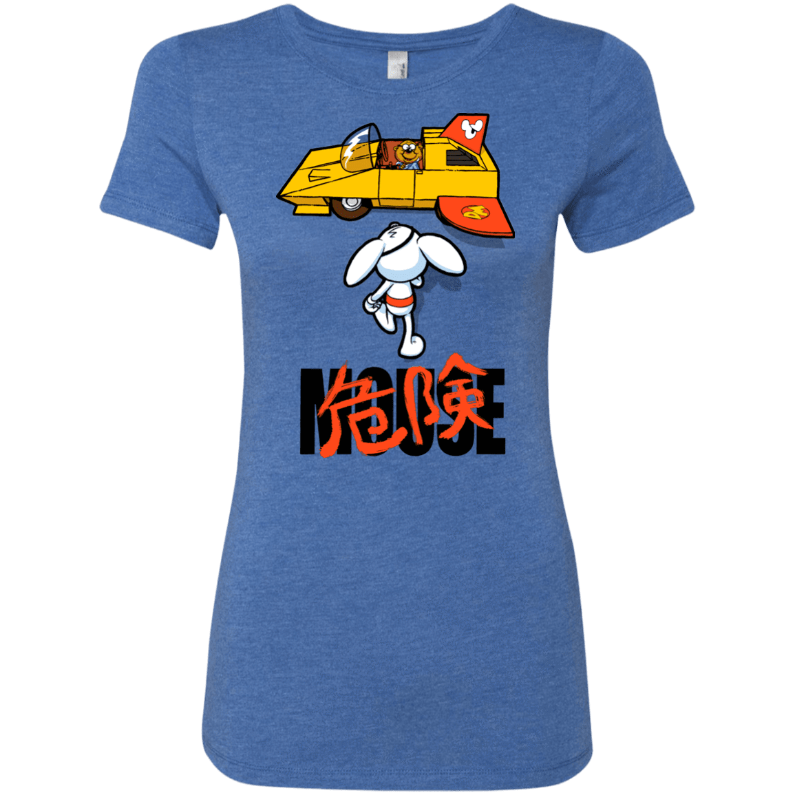 T-Shirts Vintage Royal / Small Danger Akira Mouse Women's Triblend T-Shirt