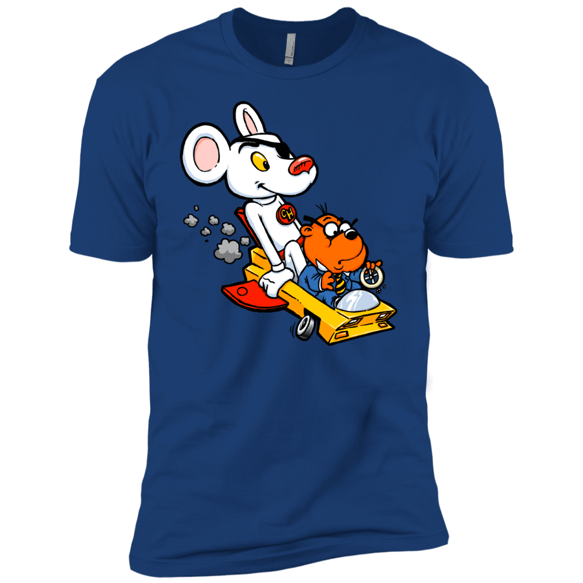 T-Shirts Royal / YXS Danger Mouse Boys Premium T-Shirt